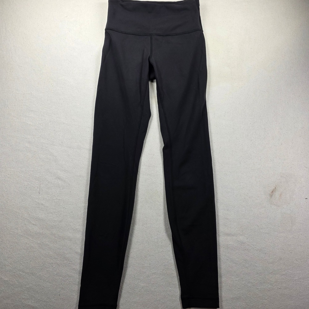 Lululemon Wunder Under High Rise Leggings Black Size 6 Yoga Pants